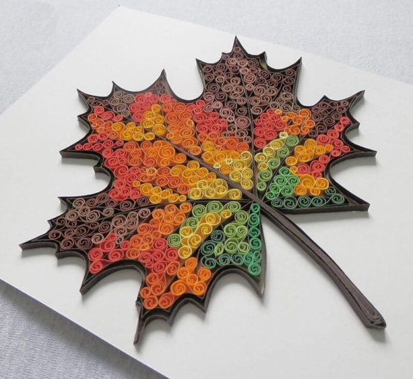 Поделки осенние листья