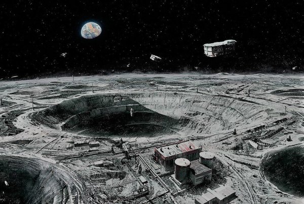 Базы пришельцев на Луне