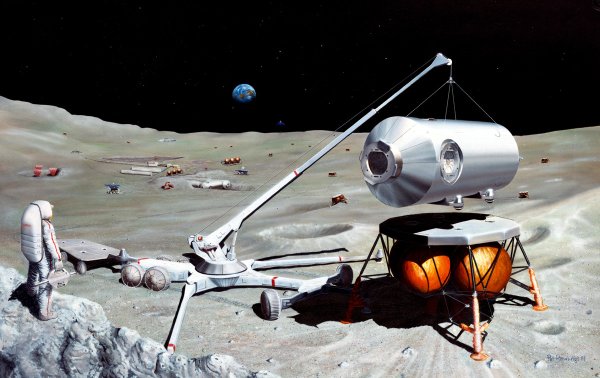 Лунная база СССР проект звезда