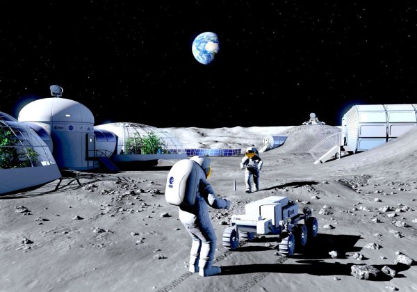 Лунная станция Роскосмос