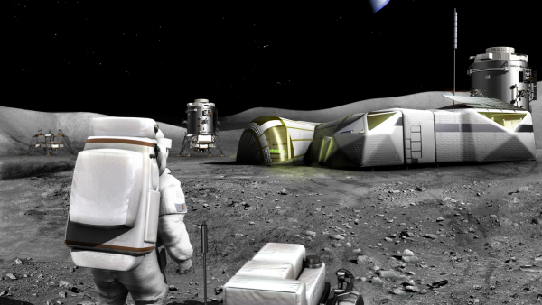 Лунная база Роскосмос