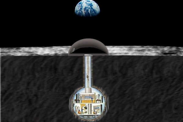 Подземные базы на Луне