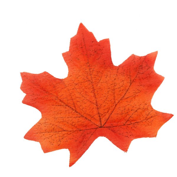 Кленовый лист оранжевый