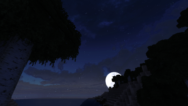 Minecraft Луна