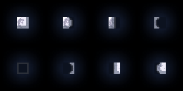 Moon phases Minecraft