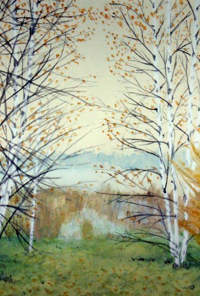 Михаил Васильевич Нестеров осенний пейзаж