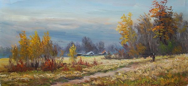 Михаил Нестеров осенний пейзаж