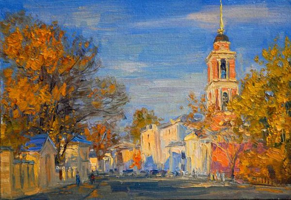 Пятницкая улица картины Замоскворечье