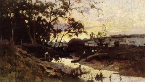 Михаил Васильевич Нестеров осенний пейзаж