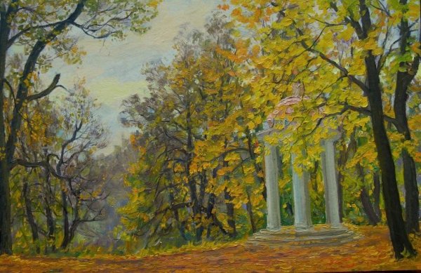 Нестеров Золотая осень