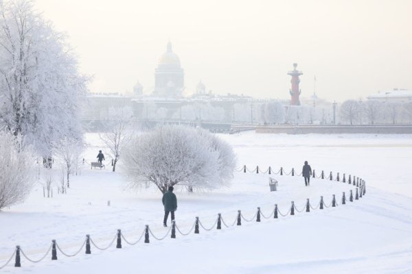 В Петербурге зима метель