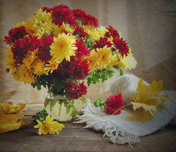 Осенние цветы