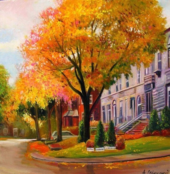 Современный канадский художник Andris Leimanis.