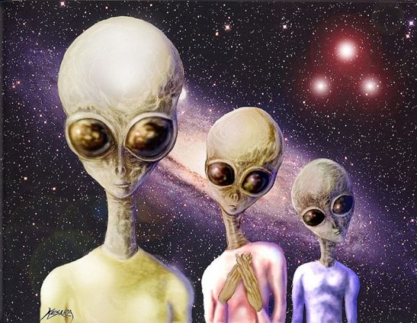 Инопланетяне в космосе