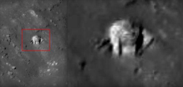 База ИНОПЛАНЕТЯНЕНОВ на Луне