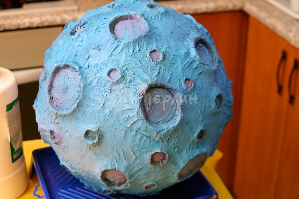 Папье маше планеты