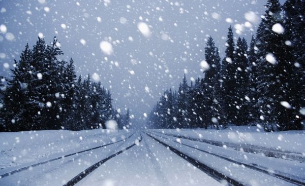 Природные явления снегопад