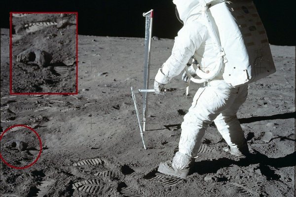 На Луне есть инопланетяне