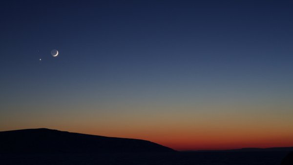 Ночное небо Марса