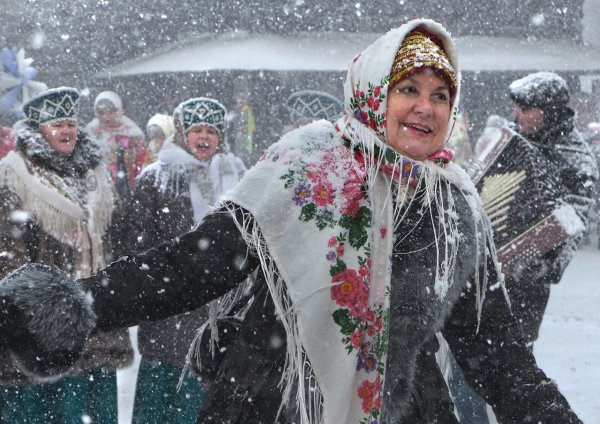 Ой снег снежок белая Метелица