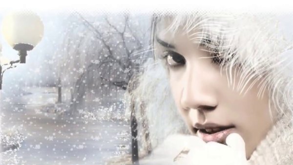 На днях расплакалась зима