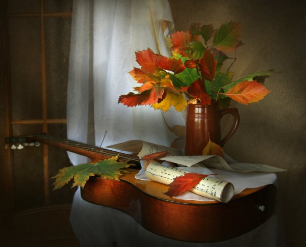 Натюрморты осенний вечер