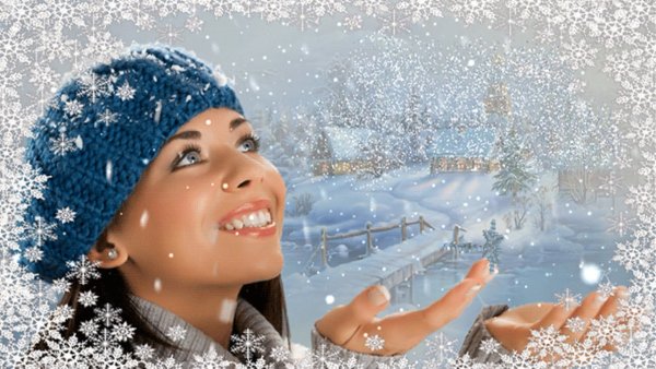 Снежинка на ладони