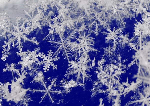 Красивые снежинки