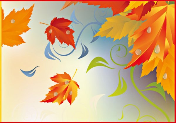 Фон осень для детей в детском саду