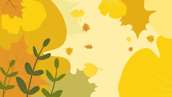 Векторный фон осень