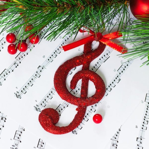 Новогодняя елочка с нотками