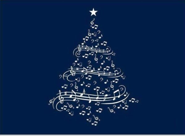 Елка из нот