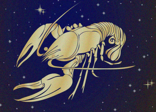 Знак зодиака на фоне из