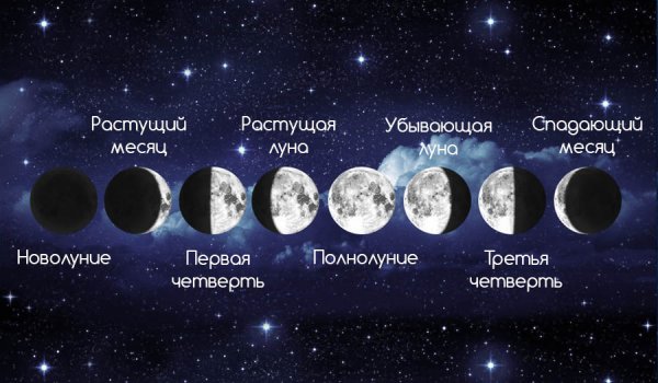 4 Фазы Луны
