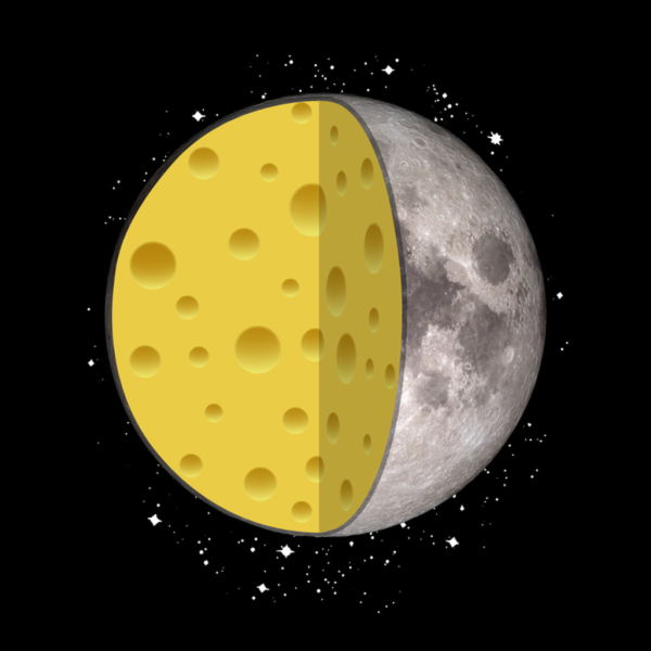 Луна из сыра