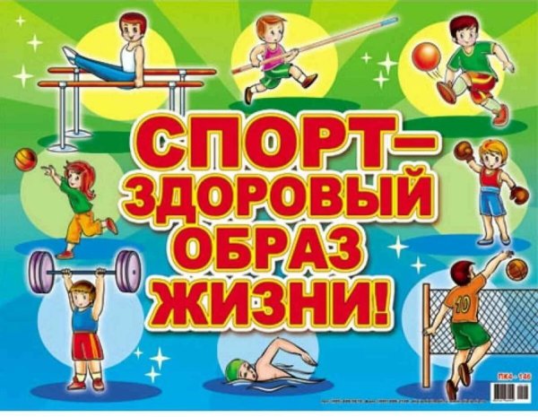 Здоровый образ жизни спорт