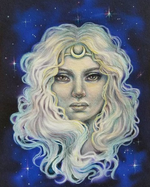 Селена Греческая богиня Луны