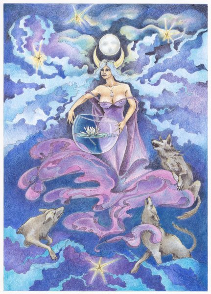 Селена богиня Луны Легенда