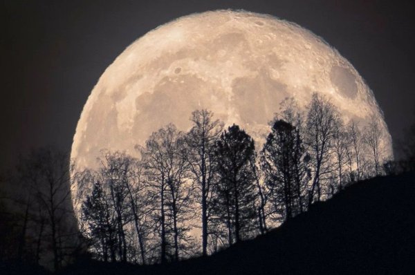 Суперлуния в 2022 году в России