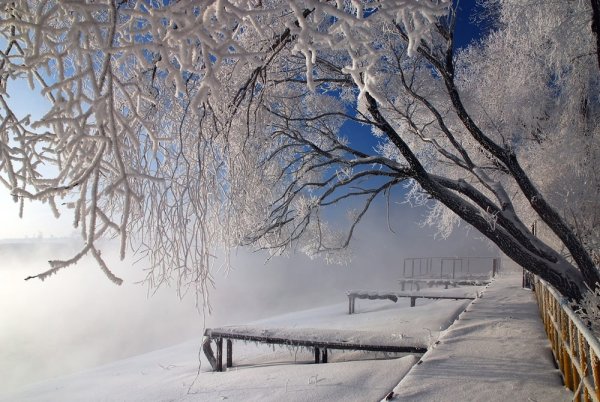 Тихий снегопад