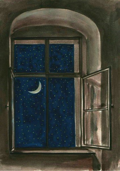 Ночное окно