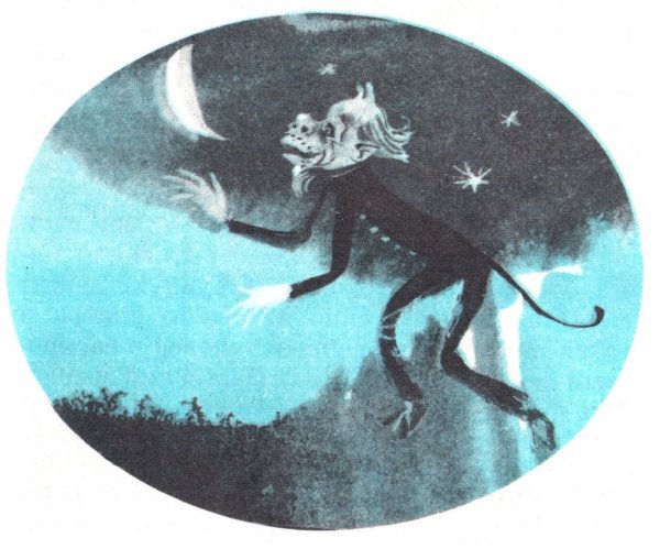 Вечера на хуторе близ Диканьки черт ворует луну