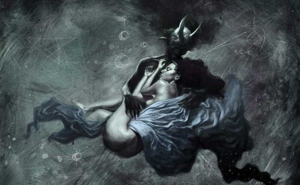 Демоница Лилит и Люцифер