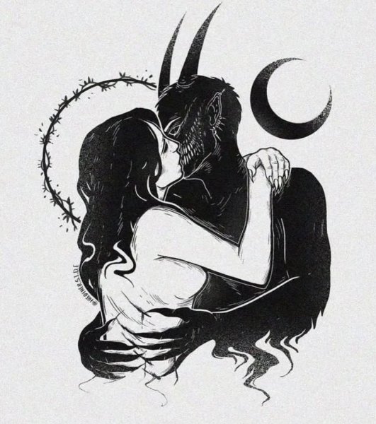 Тату ангел и демон эскизы