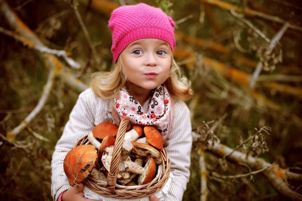 Фотосессия с грибами