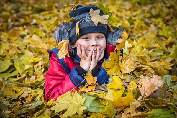 Осенние фото детей