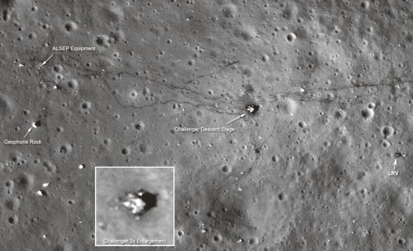 Снимки LRO Аполлонов подделка