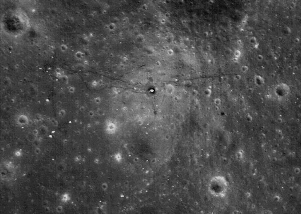 Снимки LRO Аполлон 11