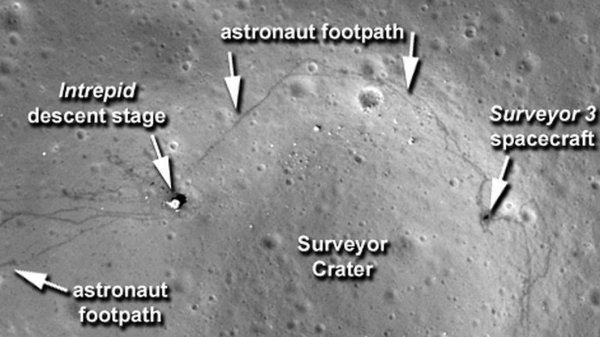 Снимки LRO Аполлонов