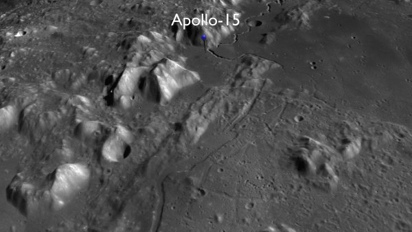 Снимки с LRO Аполлон